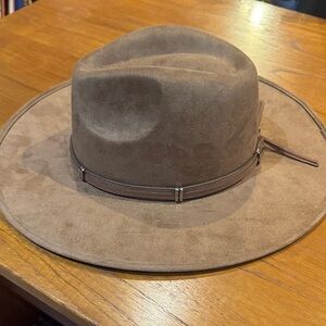 Anthropologie Faux Suede Western Hat